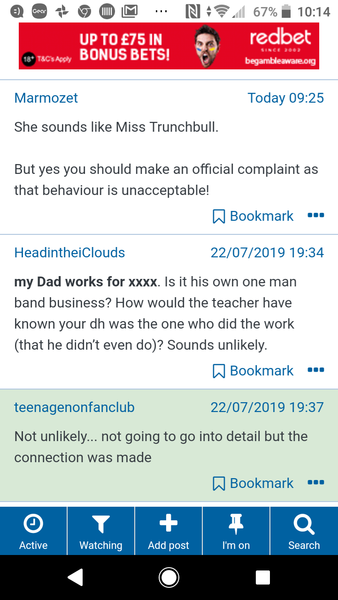 Posts on thread all mixed up and repeating themselves