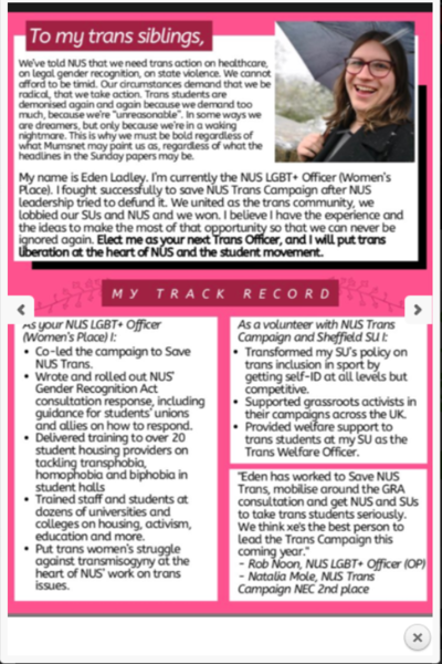 Update on the Jess Bradley position..