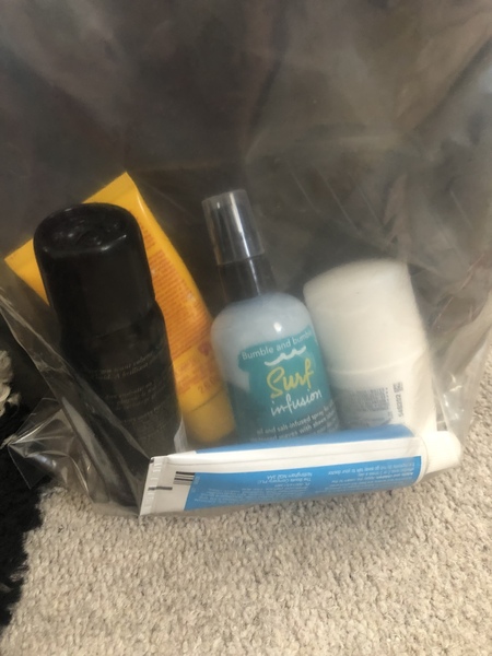 Liquids in hand luggage - help