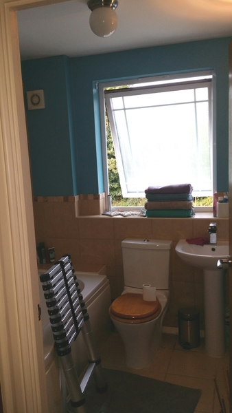 I've fucked up my bathroom. Help me fuck it up more?