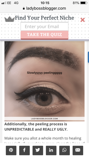 Ombre Brows - anyone had them?