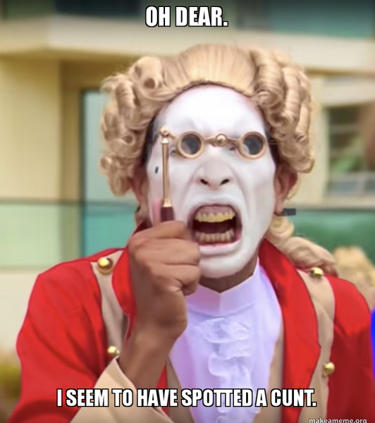 Can I tell you what a CUNT my ex is