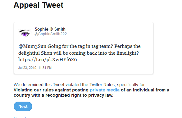 Do I delete the tweet?