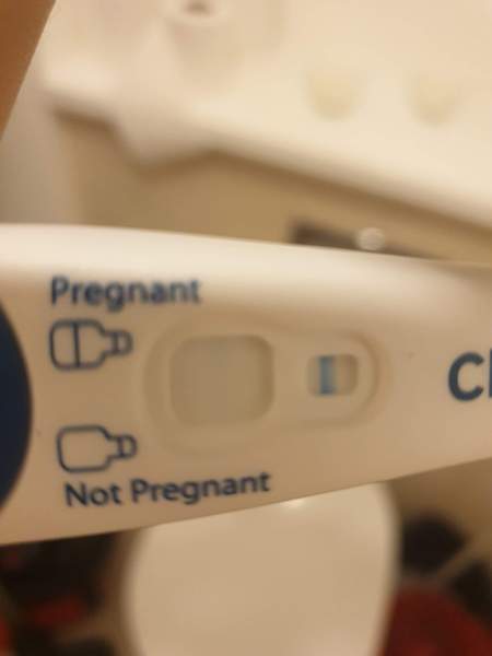 Faint positive? Clear Blue