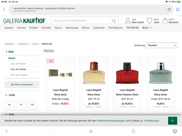 Signature scent