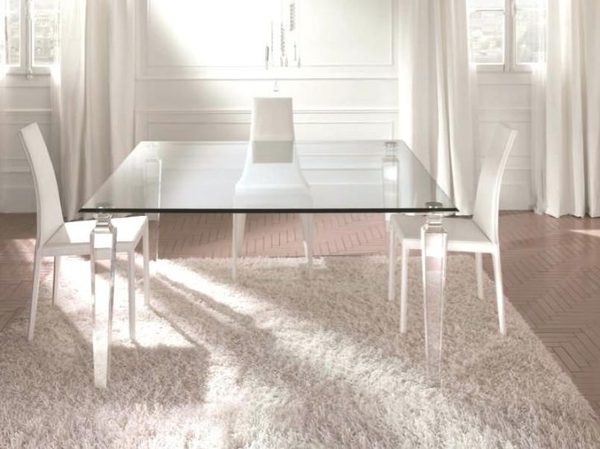 To really want a full glass dining table?