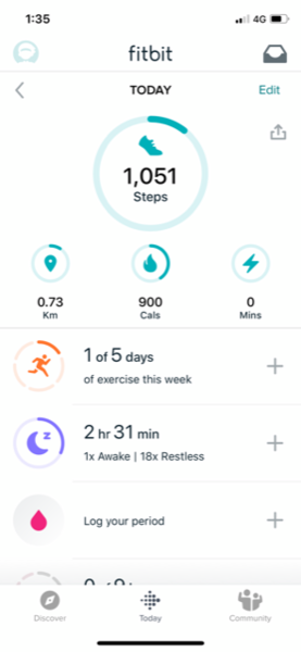 AIBU to think that my Fitbit is trying to tell me something?