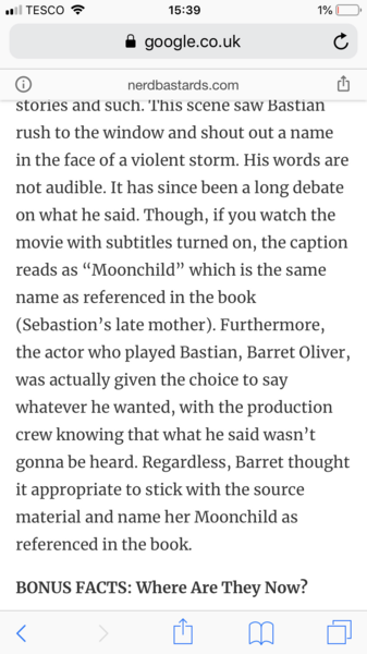 The NeverEnding Story