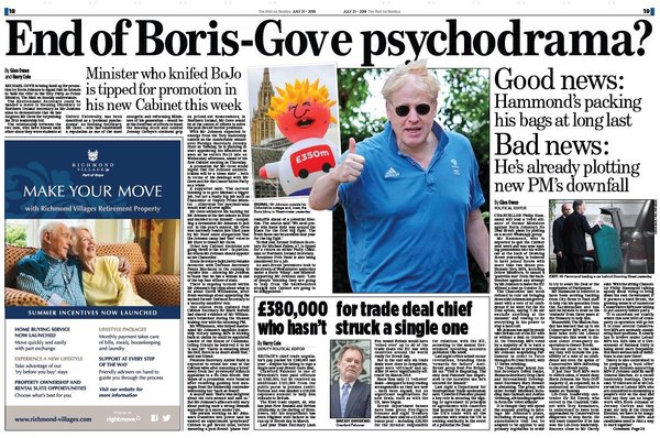 Westministenders: A New Approach? No chance.