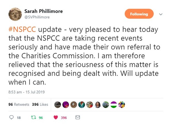 NSPCC - message by Safe School Alliance