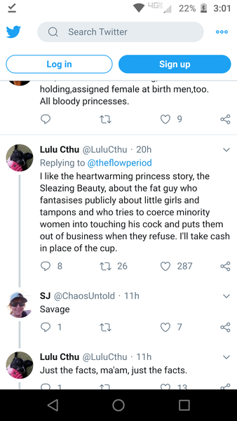 We are all princesses and menstruators