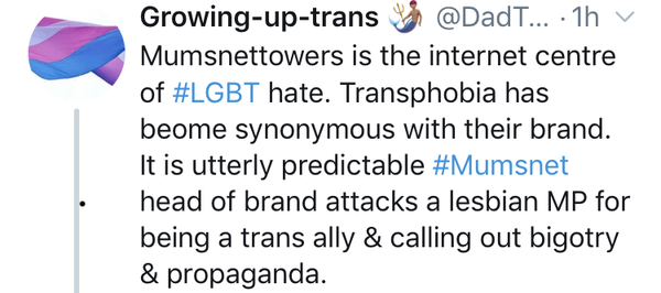 To think that for medical reasons it is important that transgender people are correctly sexed