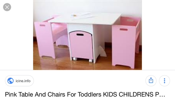 Where can I find a child’s table and chair set like this?