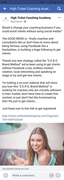 To not understand what "coaches" and "consultants" do and why I keep seeing adverts for them?