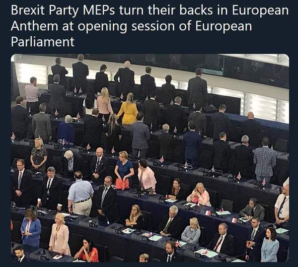 To be embarrassed to be British?