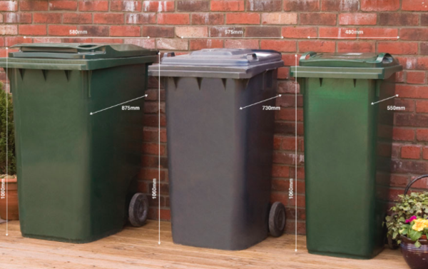 How do you deal with rubbish left after recycling?