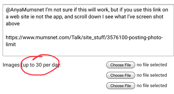 Posting photo limit?