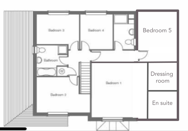 No bathroom