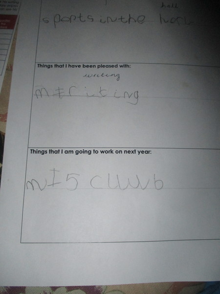 reading and spelling age, I don't understand