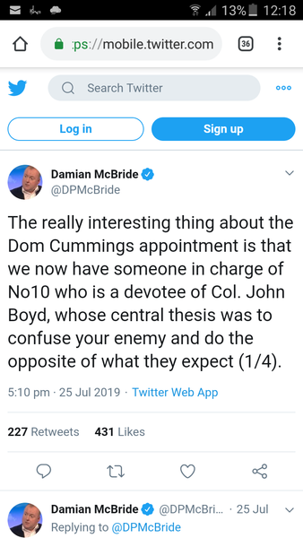 Westminstenders: On An Election Footing