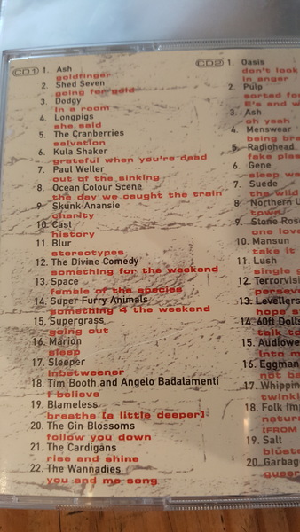 To ask what your ultimate 90s album would feature?
