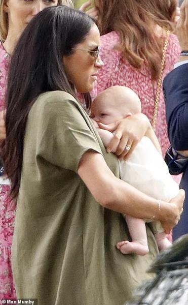 To feel sorry for Meghan Markle - she looked lonely holding baby Archie at the Polo game