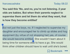 AIBU to want to live as far away as possible from other people’s badly brought up children?