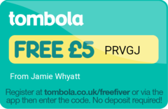 Tombola free £5 codes