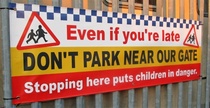 to ask for success stories of stopping inconsiderate parking by schools?