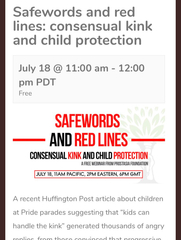 Prostasia Foundation - Child protection or dismantling Safeguarding?