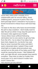 Requesting a hysterectomy