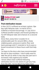Requesting a hysterectomy
