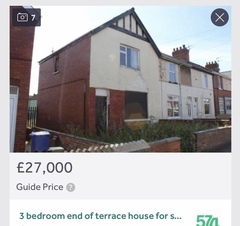 The cheapest and the most expensive property within 5 miles...
