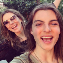 AIBU to be uncomfortable re pics of Liz Hurley's son?