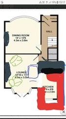 What to do with wasted space if extend kitchen