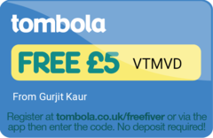 Tombola free £5 codes
