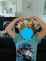 Flower crowns, photo included . Honest opinions please!