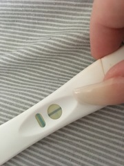 Line eyes: is this a faint positive?