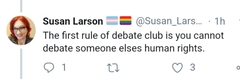 TRAs planning a protest against A Woman's Place meeting on July 10th