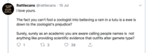 Sally Hines getting her a**e handed to her on twitter.