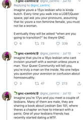 Supporting our lesbian sisters THREAD EDITED BY MNHQ AT OP'S REQUEST