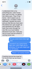 Would you forgive a partner for doing cocaine as a one off?