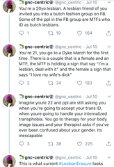 Supporting our lesbian sisters THREAD EDITED BY MNHQ AT OP'S REQUEST