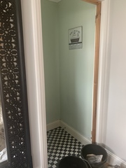 Colour for small toilet