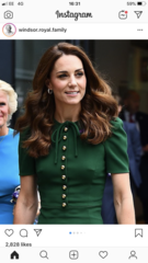 Kate’s Green Dress 😍😍😍