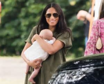 To feel sorry for Meghan Markle - she looked lonely holding baby Archie at the Polo game