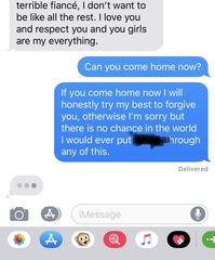 Would you forgive a partner for doing cocaine as a one off?