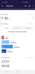To ask to see your sleep schedule?