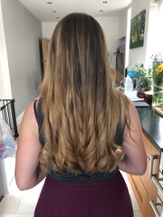 Hair a bit orange :(