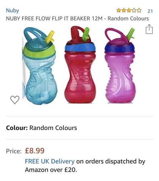 What drinks bottle for 2year old